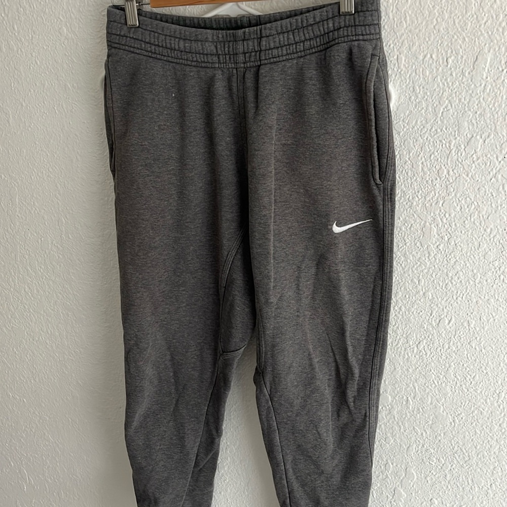 Nike dark gray sweat pants